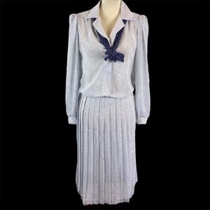 VINTAGE Breli originals polkadot dress size 10